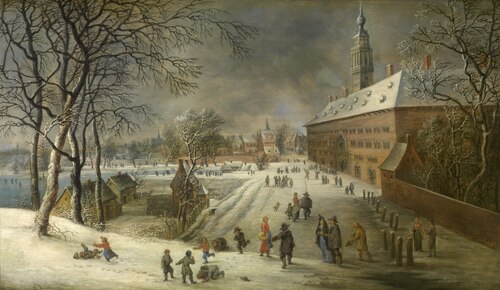 The Oosterhuis in Antwerp, 1660, Lucas van Uden
