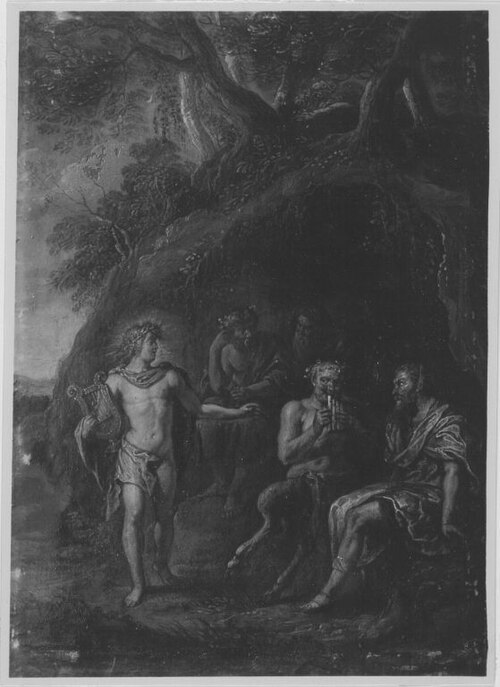 Das Urteil des Midas, 1633, Lucas van Uden