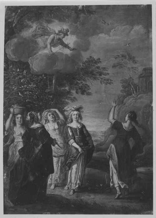 Merkur und Herse, 1633, Lucas van Uden