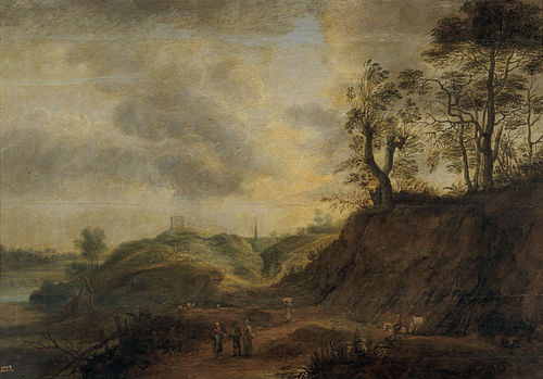 Paisaje, 1601, Lucas van Uden