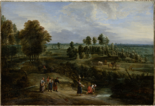 Landscape with Pastures and Clusters of Trees, 1655, Lucas van Uden