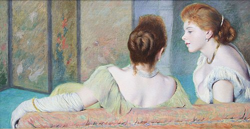 Causerie, 1892, Federico Zandomeneghi