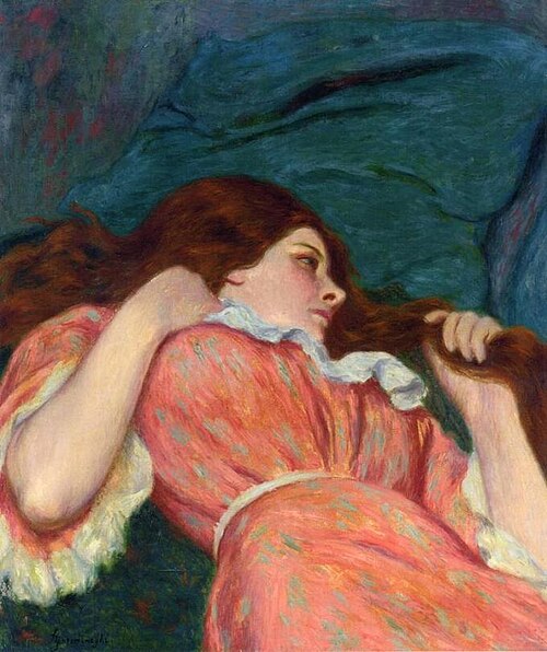 Languor, 1890, Federico Zandomeneghi