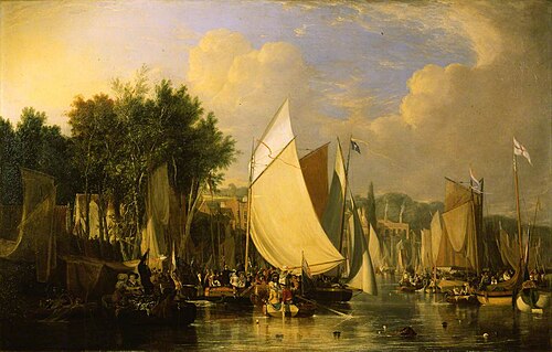 Thorpe Water Frolic, Afternoon, 1824, Joseph Stannard