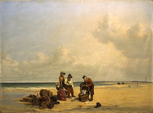 Yarmouth Sands, Norfolk, 1829, Joseph Stannard