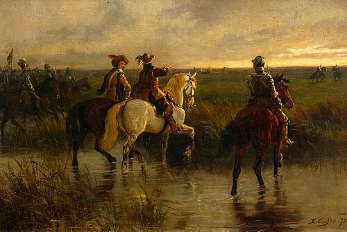 Prince Rupert and Staff, 1875, Ernest Crofts