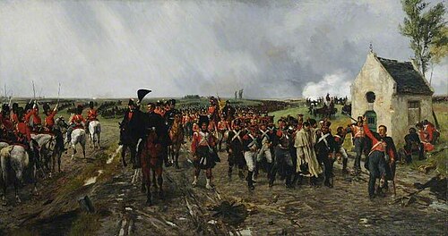 Wellington's March from Quatre Bras to Waterloo, , Ernest Crofts