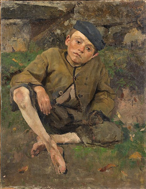 Boy from Concarneau, 1882, Richard Bergh