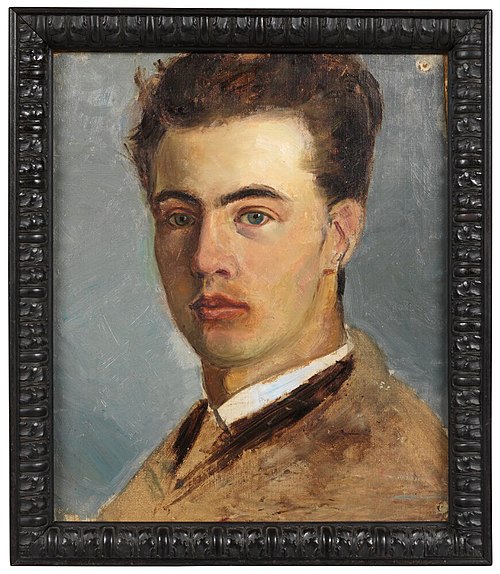 Self-Portrait, 1874, Richard Bergh