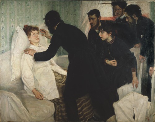 Hypnotic Séance, 1887, Richard Bergh