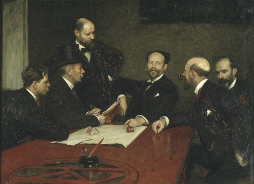 The Council of the Society of Artists, 1903, Richard Bergh