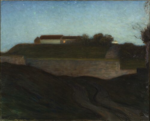 The Fortress of Varberg, 1894, Richard Bergh