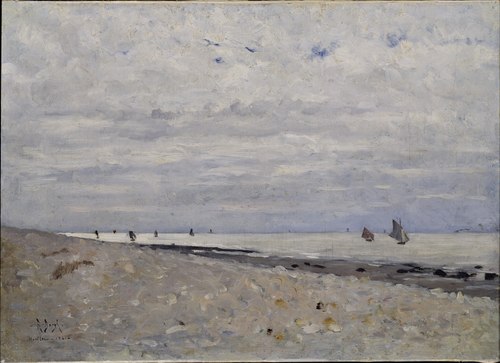 Sea Landscape off Honfleur, 1881, Richard Bergh