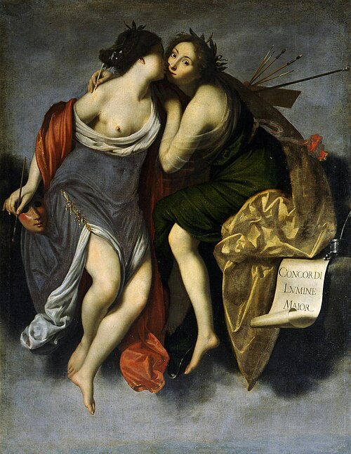 Painting and Poetry, 1626, Francesco Furini