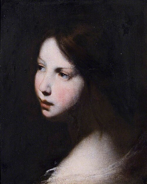 Head of a Girl, 1640, Francesco Furini