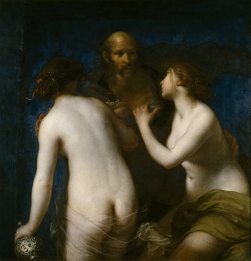 Lot et ses filles, 1634, Francesco Furini