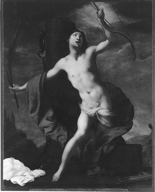 St Sebastian, 1625, Francesco Furini