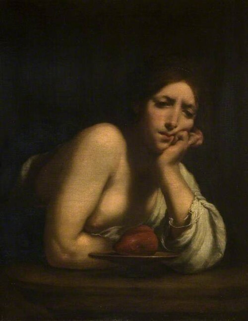 Sigismunda with the Heart of Guiscardo, 1640, Francesco Furini