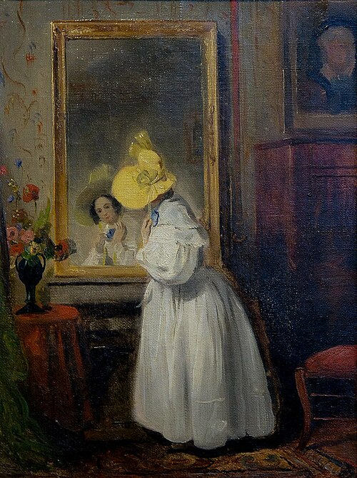 Portrait de mademoiselle Elisa Journet, 1830, Jean Gigoux