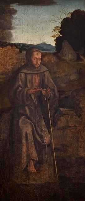 Saint Anthony - Cook Triptych, 1520, Grão Vasco
