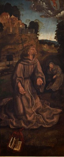 Saint Francis of Assisi, Cook Triptych, 1520, Grão Vasco
