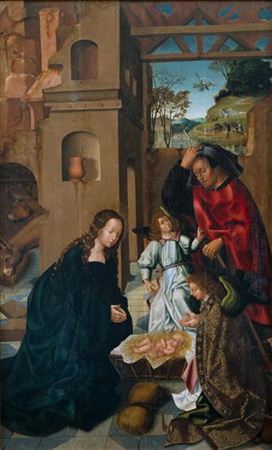 Nativity from the Polyptych of Capela-mor da Sé de Viseu, 1503, Grão Vasco