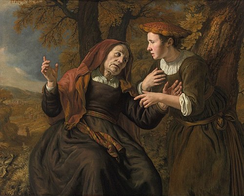 Ruth and Naomi, 1653, Jan Victors