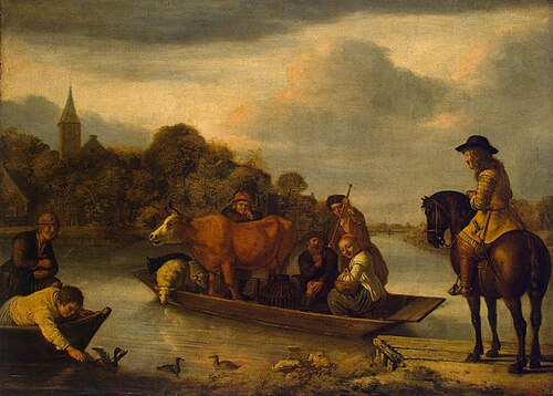 Ferry-boat, 1660, Jan Victors