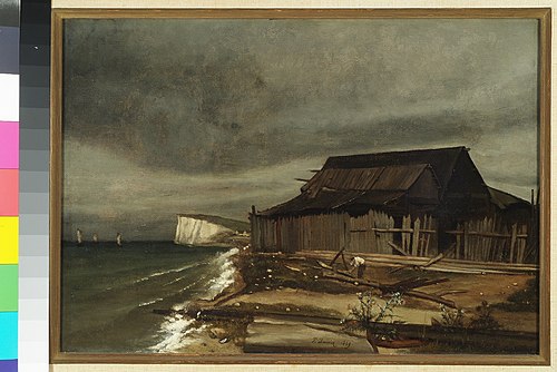 Paysage côtier, 1869, François Bonvin