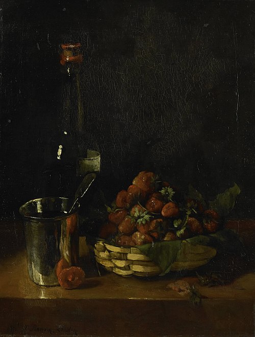 Nature morte, 1871, François Bonvin