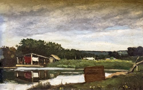 Port-Marly, 1872, François Bonvin