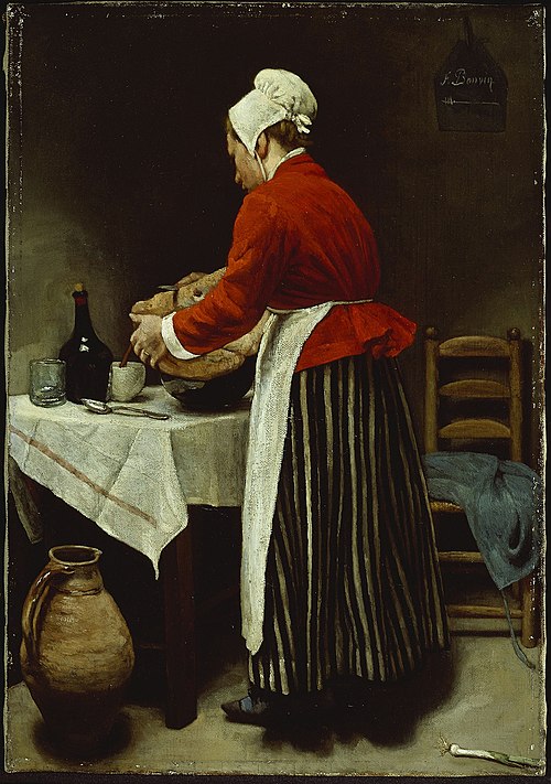The Maid, 1875, François Bonvin