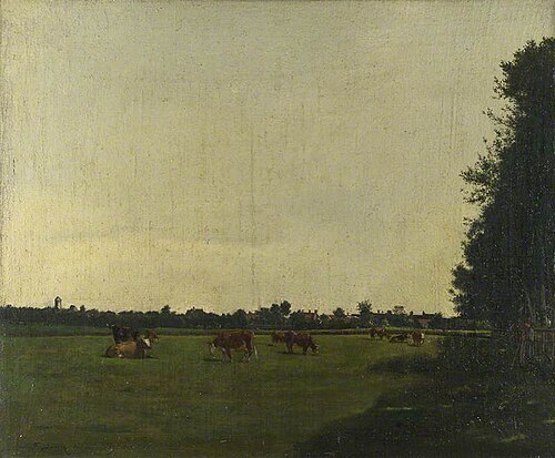The Meadow, 1869, François Bonvin