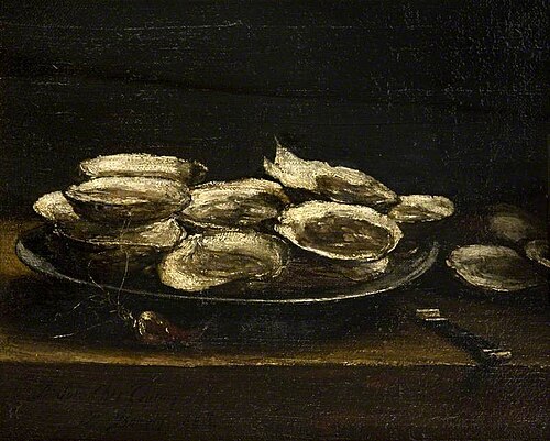 Oysters, 1883, François Bonvin