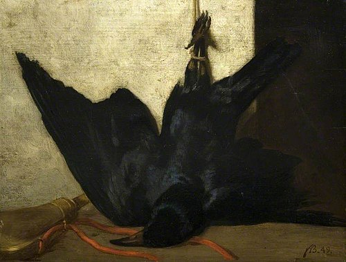 The Crow, 1849, François Bonvin