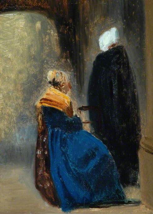 Two Countrywomen, 1855, François Bonvin
