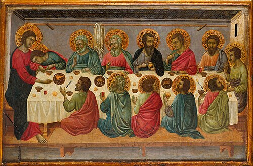 The Last Supper, 1327, Ugolino di Nerio