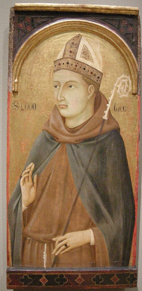 Saint Louis of Toulouse, 1320, Ugolino di Nerio