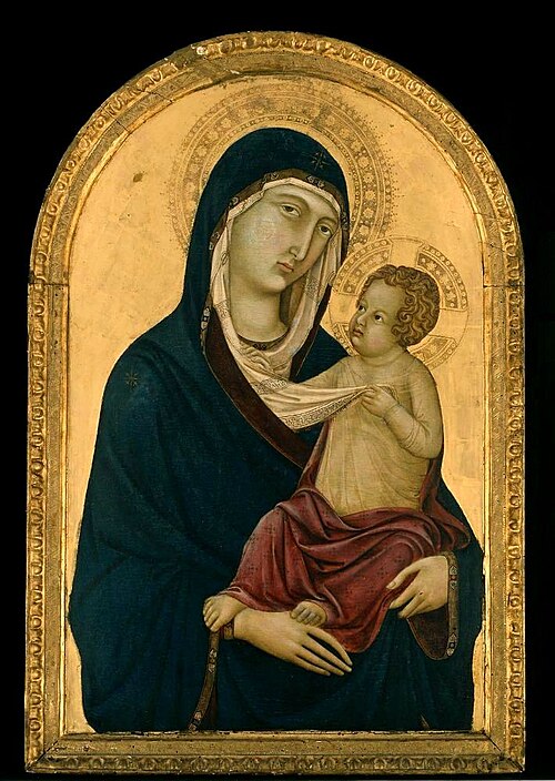 Virgin and Child, 1327, Ugolino di Nerio