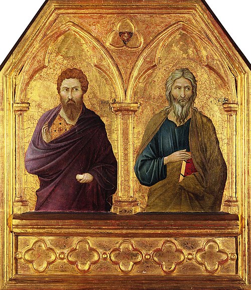Saints Bartholomew and Andrew, 1324, Ugolino di Nerio