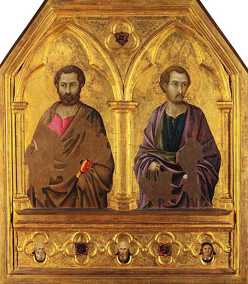 Saint Simon and Saint Thaddeus (Jude), 1324, Ugolino di Nerio