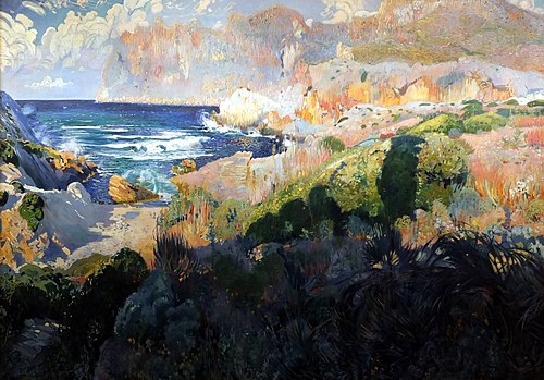 La Cala de Sant Vicenç, 1902, Joaquim Mir
