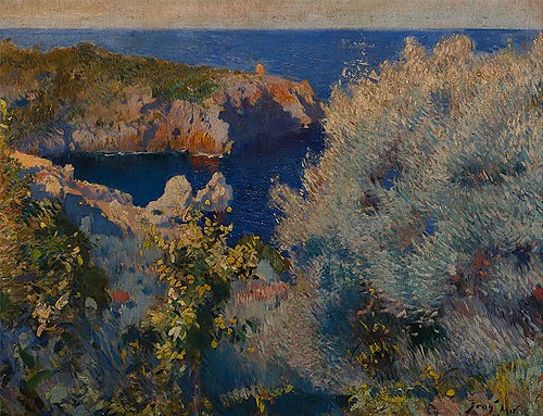 Landscape of Mallorca, 1901, Joaquim Mir