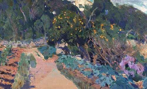 Corral de carro, 1928, Joaquim Mir
