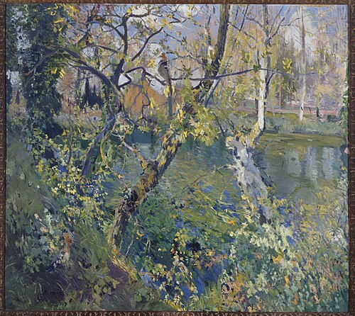 Aguas de Moguda (Waters of Moguda), 1917, Joaquim Mir