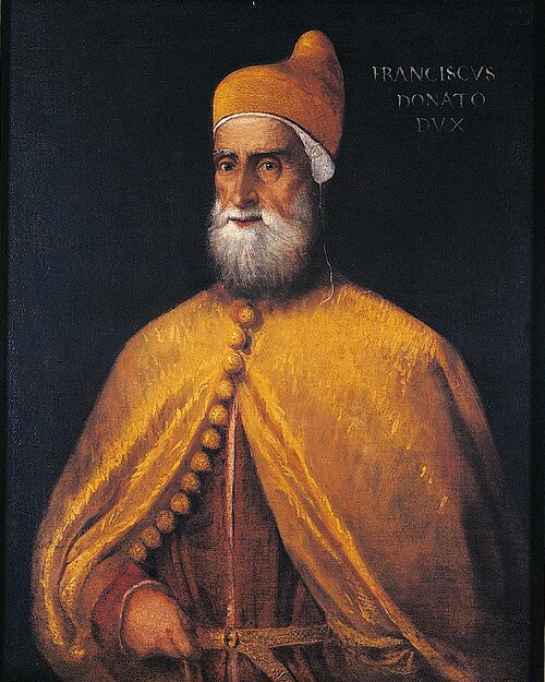 Portrait of Doge Francesco Donà, 1564, Lambert Sustris