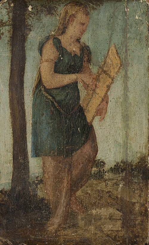 Woman with Shield, 1550, Lambert Sustris