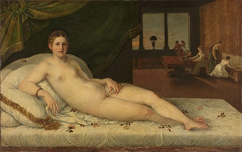 Vénus allongée, 1550, Lambert Sustris