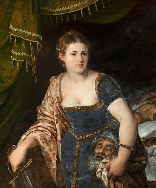 Judith with the Head of Holofernes, 1573, Lambert Sustris
