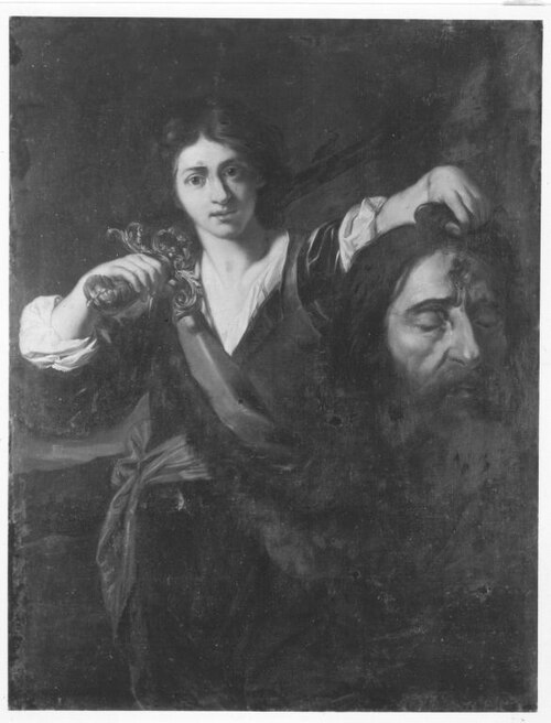Давид с головой Голиафа (?), 1716, Wenzel Lorenz Reiner